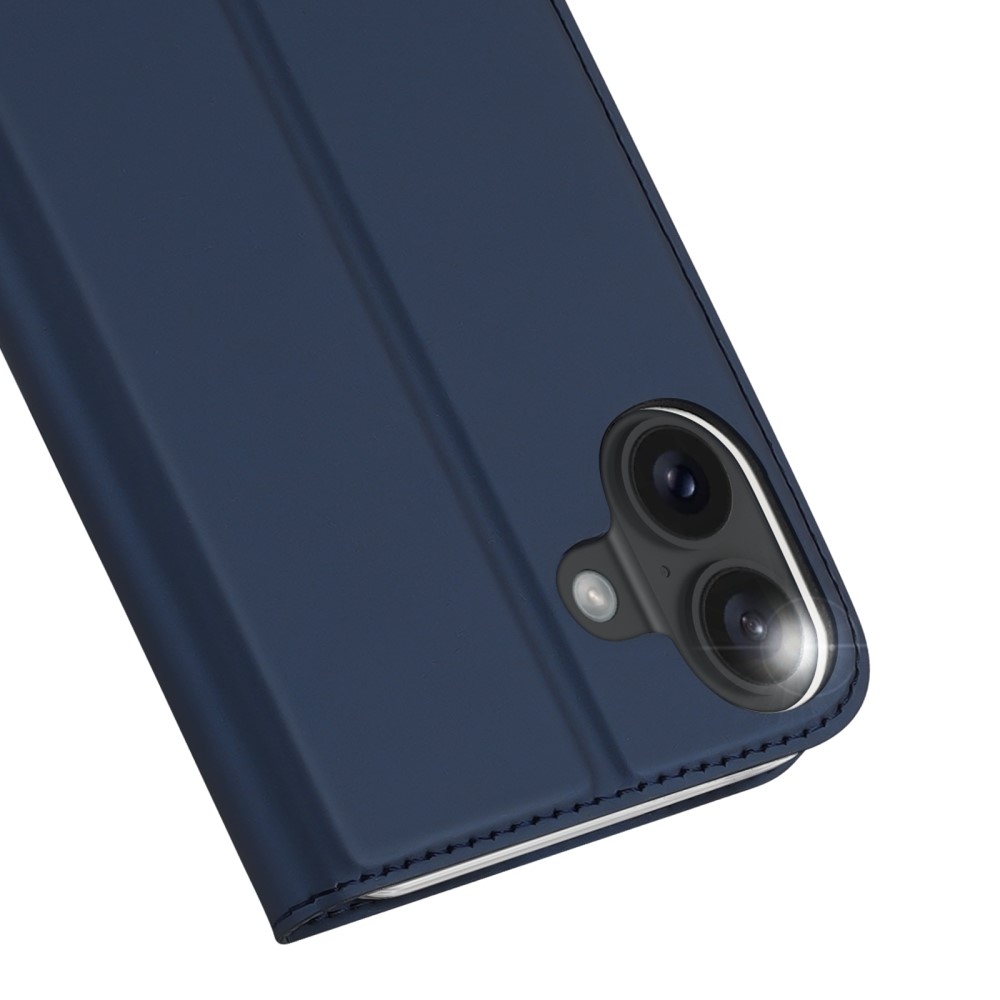 DUX könyvtáska iPhone 16-hoz - sötétkék