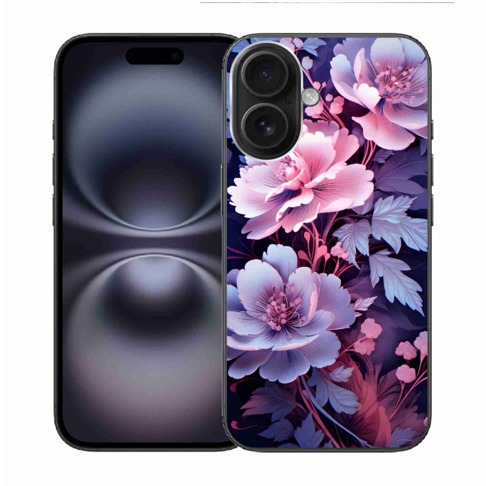 Gél borítás mmCase iPhone 16 - virágok 11