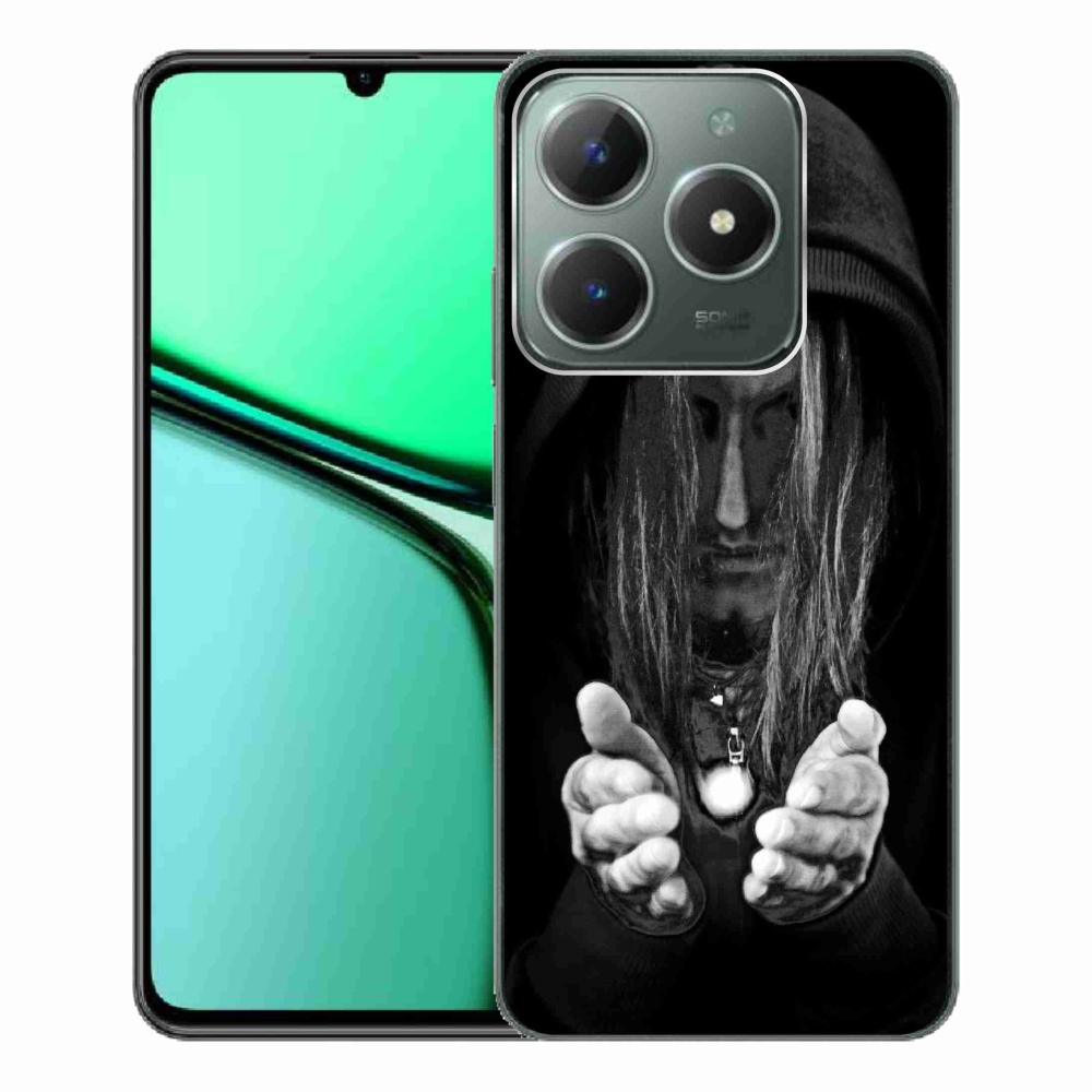 Gél borító mmCase a Realme C61 készülékhez - titokzatos személy