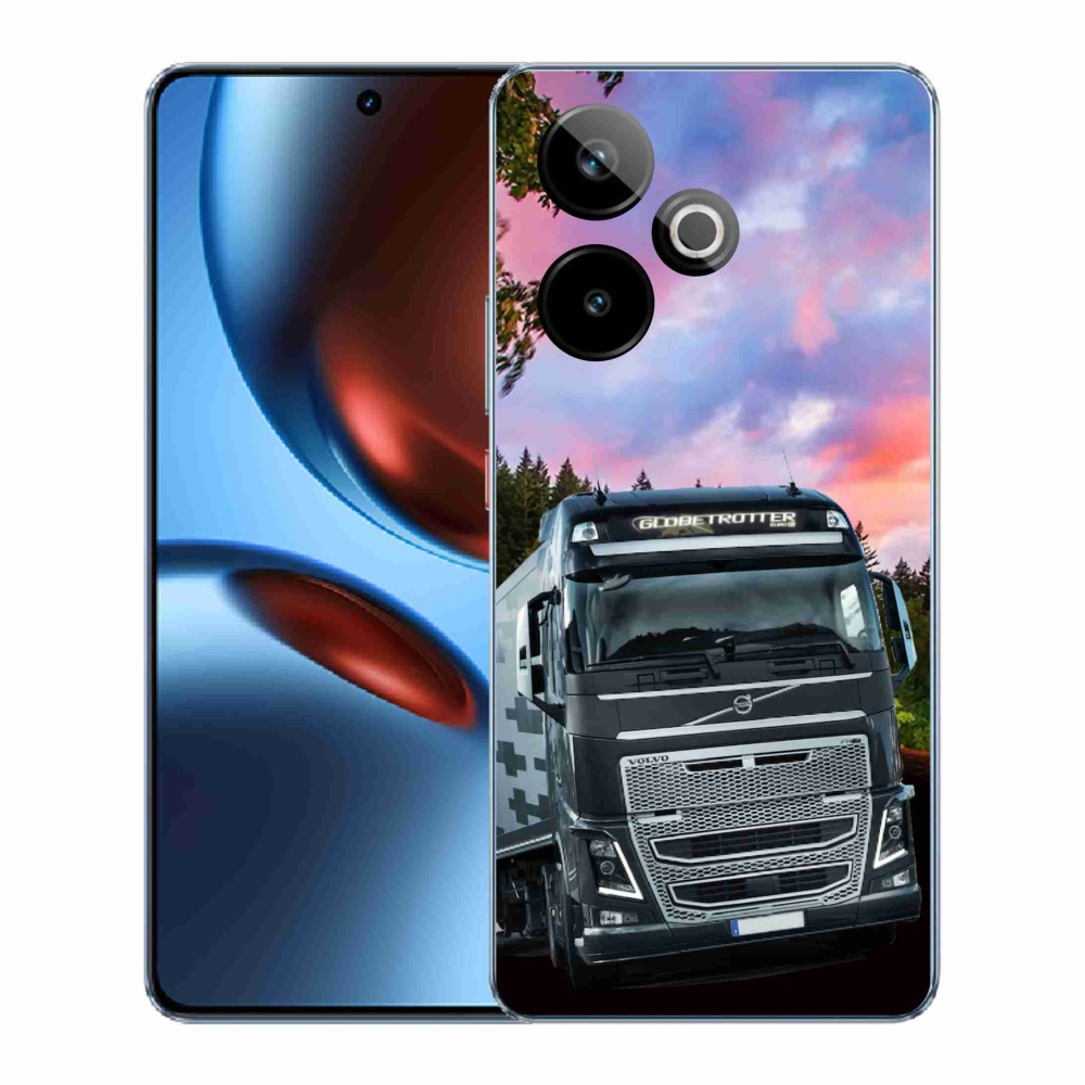 Rugalmas zselés tok mmCase képpel a Realme GT 7 5G/GT 7T 5G - teherautóhoz 2
