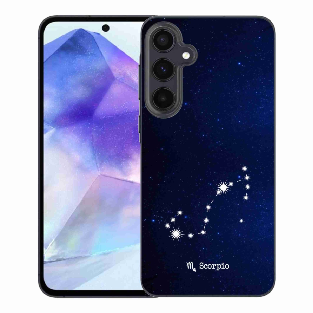 Gél borítás mmCase a Samsung Galaxy A55 5G készülékhez - Skorpió csillagkép