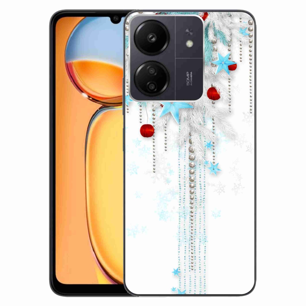 Gél borítás mmCase a Xiaomi Poco C65/Redmi 13C számára - karácsonyi dekoráció