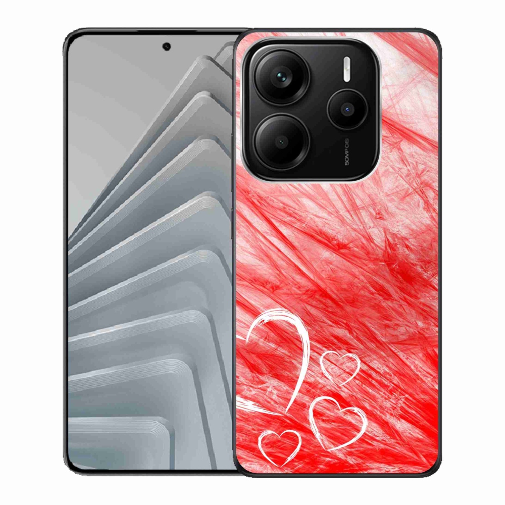 Gél borítás mmCase a Xiaomi Redmi Note 14 5G számára - szív