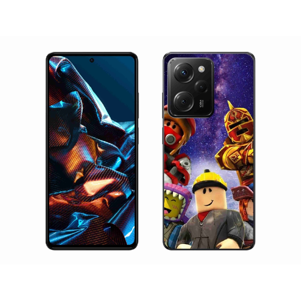 Gél borítás mmCase a Xiaomi Poco X5 Pro 5G számára - roblox 3