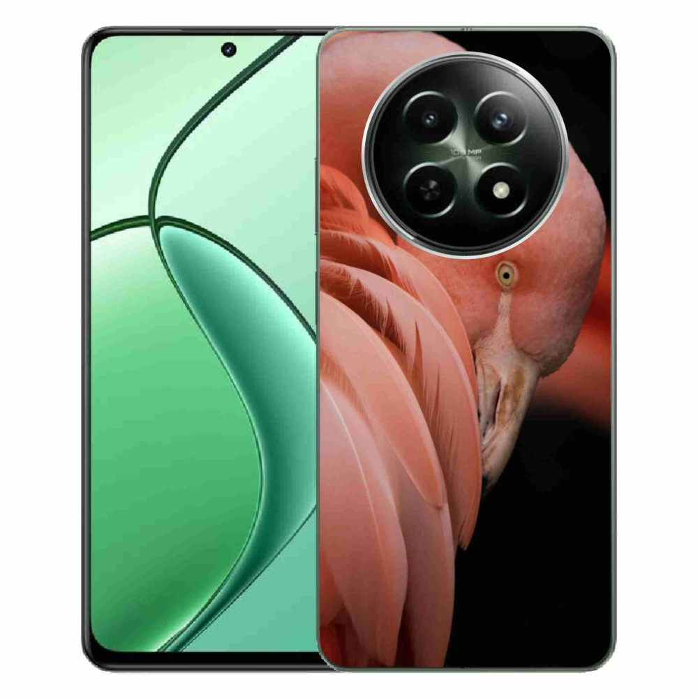 Zselés borítás mmCase a Realme 12 5G/12x 5G készülékhez - flamingó 3
