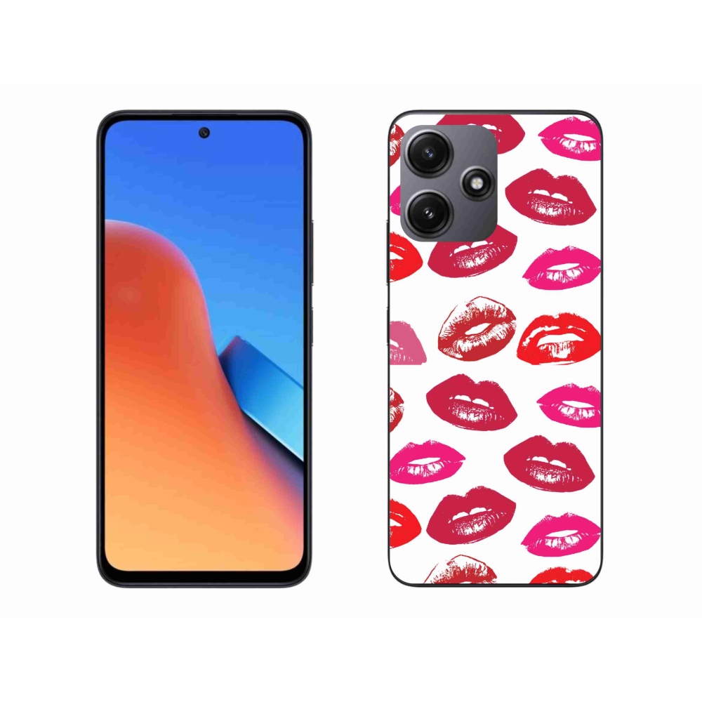 Gél borítás mmCase a Xiaomi Redmi 12 5G számára - ajkak