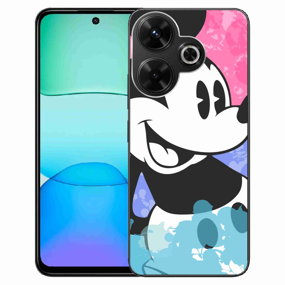 Gél borítás mmCase a Xiaomi Redmi 13 4G/Poco M6 4G - mickey egérhez