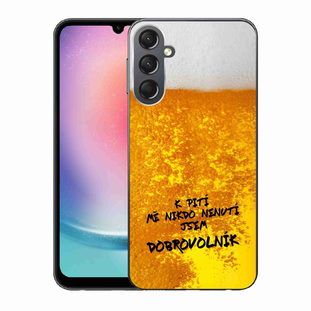 Gél borítás mmCase Samsung Galaxy A24 - sör motívum 4