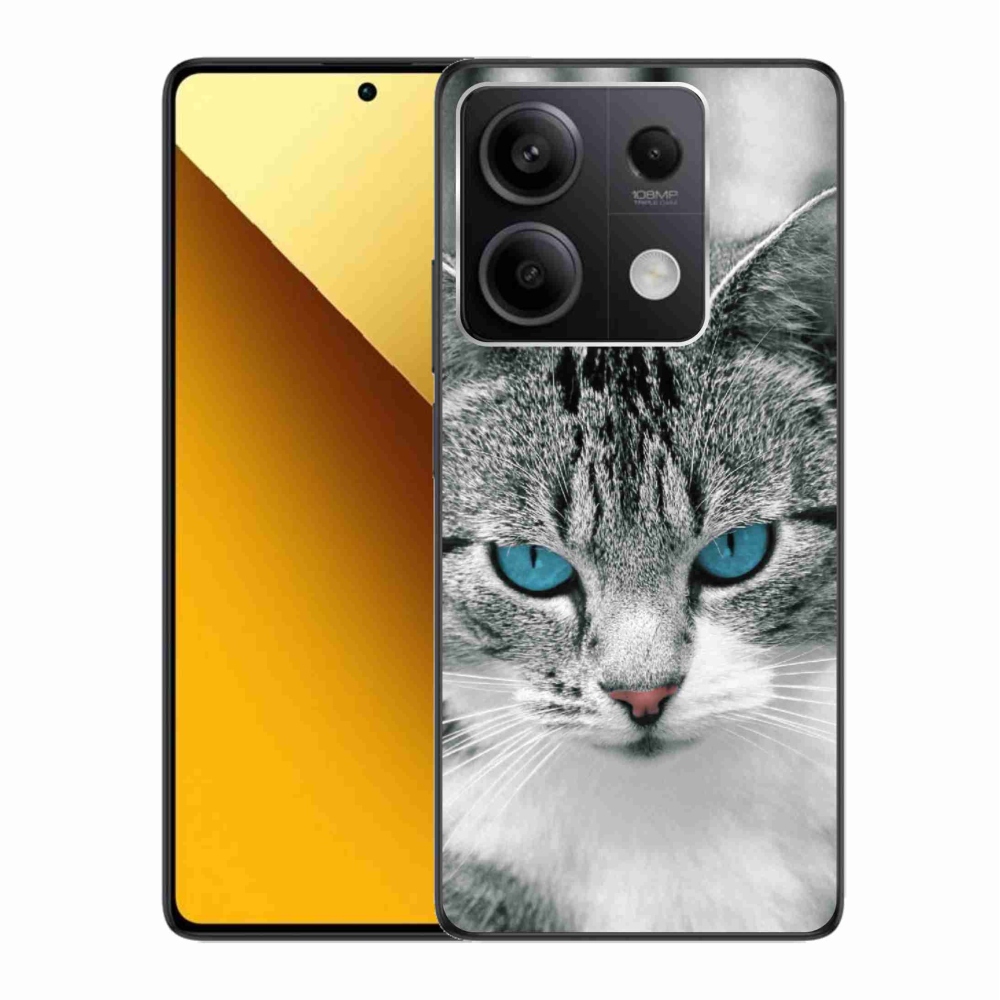 Gél borítás mmCase a Xiaomi Redmi Note 13 5G számára - cat view 1