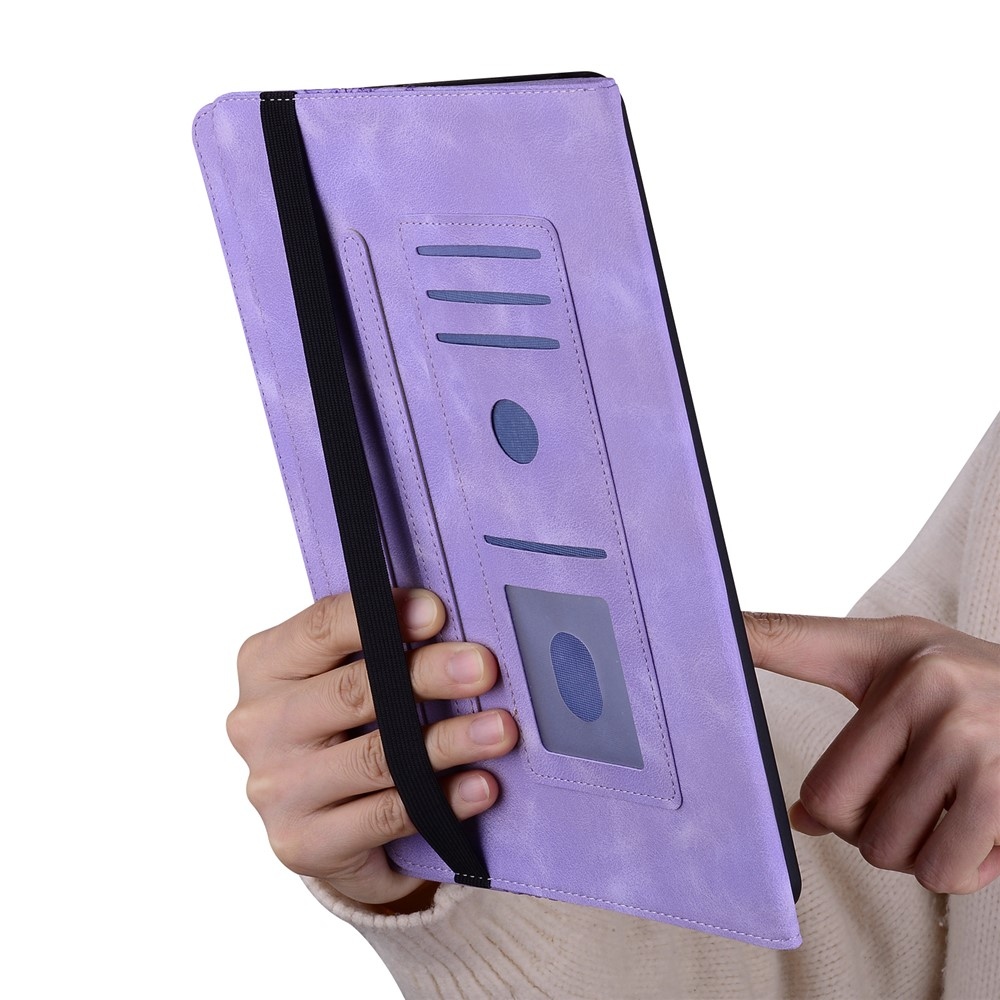 Szív záródású tok Xiaomi Redmi Pad SE 8.7 tablethez - lila