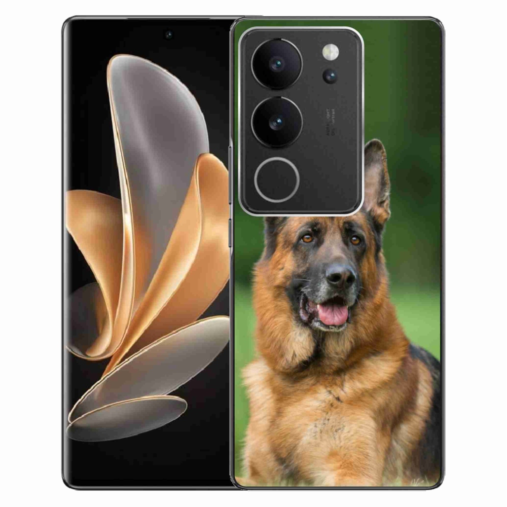 Zselés borítás mmCase a Vivo V29 5G-hez - Német juhászkutya