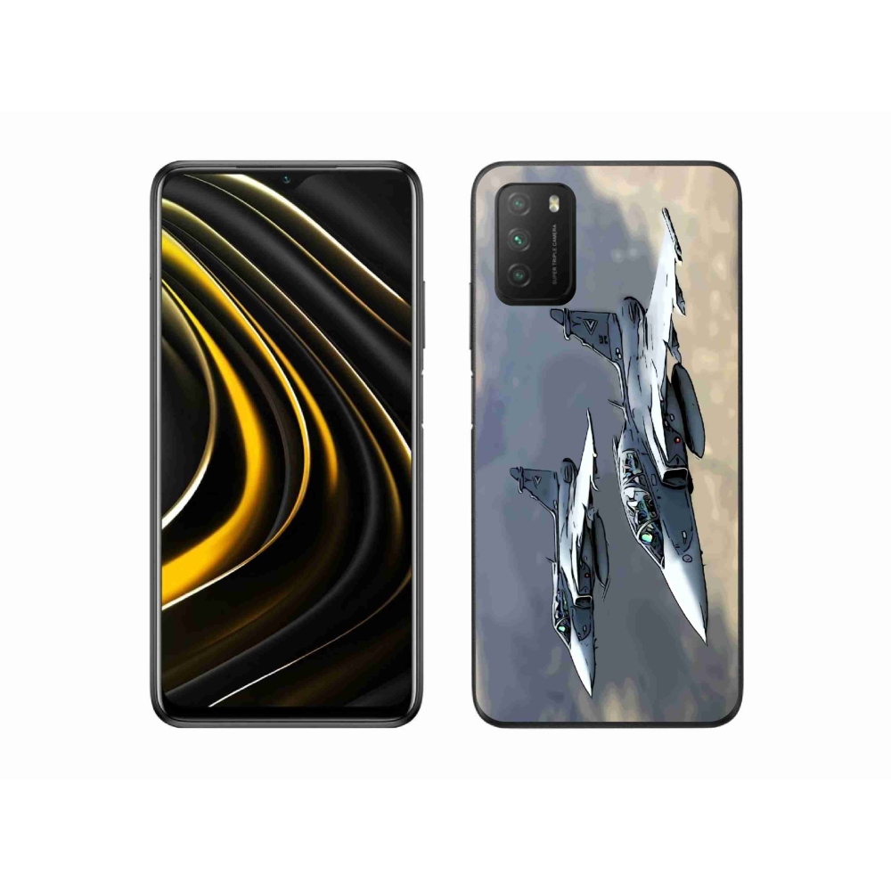Gél borítás mmCase a Xiaomi Poco M3-hoz - vadászgépek