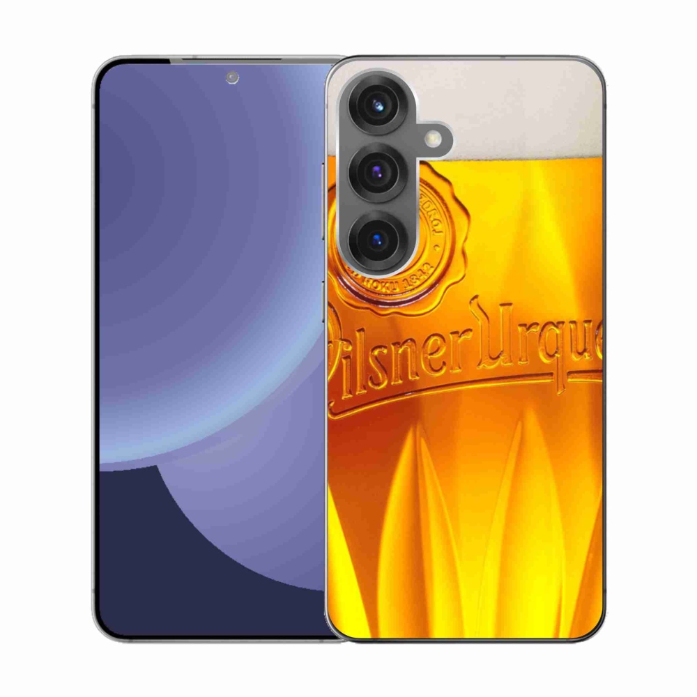 Gél borítás mmCase Samsung Galaxy S25 készülékhez - sör