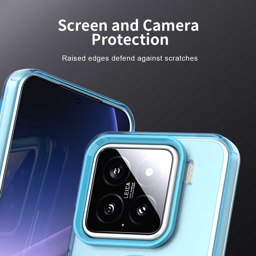 Candy zselés tok MagSafe-val Xiaomi 15 Pro - kék