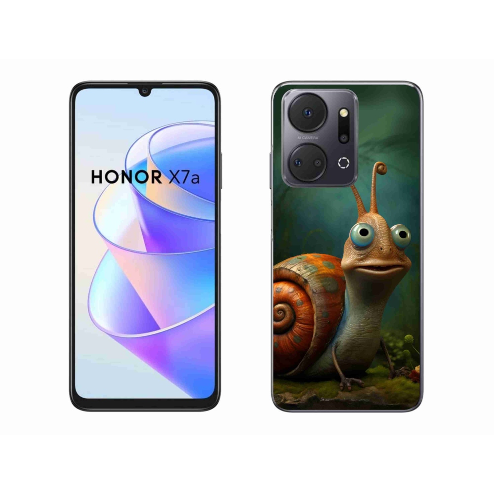 Zselés borítás mmCase a Honor X7a készülékhez - csiga