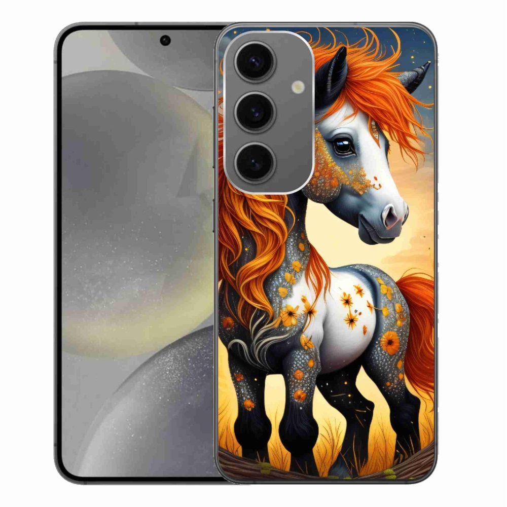 Zselés borítás mmCase Samsung Galaxy S24+ készülékhez - színes póni