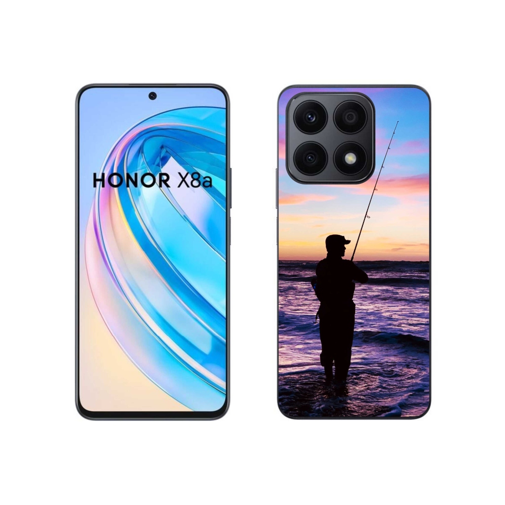 Zselés borítás mmCase a Honor X8a számára - halászat 1