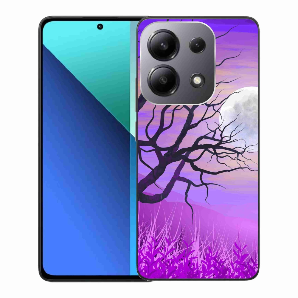 Gél tok mmCase a Xiaomi Redmi Note 13-hoz - rajzfilmes kidőlt fa