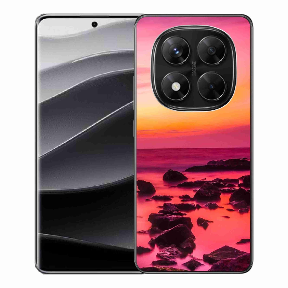 Gél borítás mmCase a Xiaomi Redmi Note 14 Pro 5G/Poco X7 5G számára - tenger és ragyogás