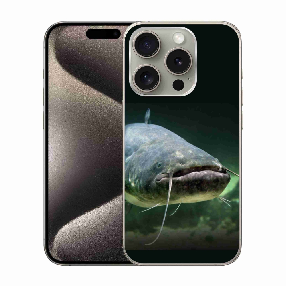 Gél tok mmCase iPhone 15 Pro készülékhez - harcsa