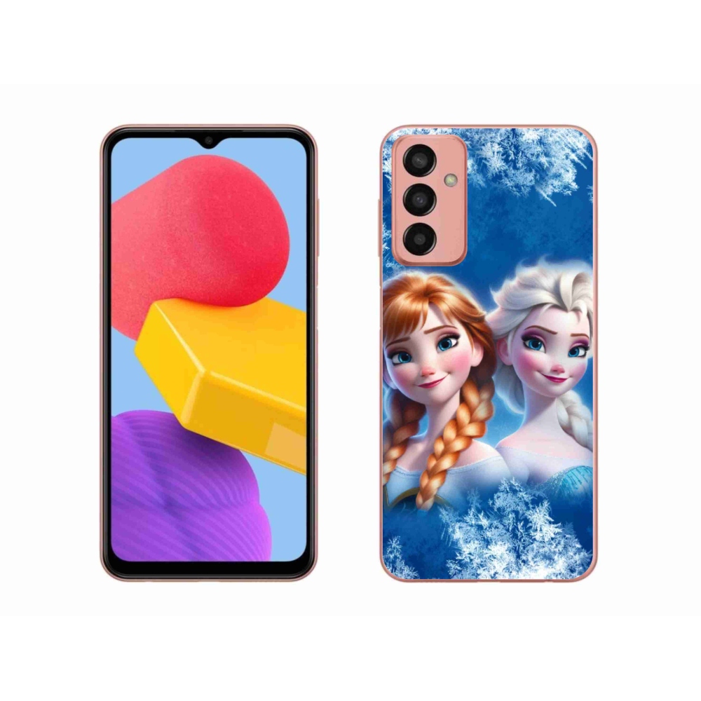 Gél védőhuzat mmCase Samsung Galaxy M13 készülékhez - Ice Kingdom 2