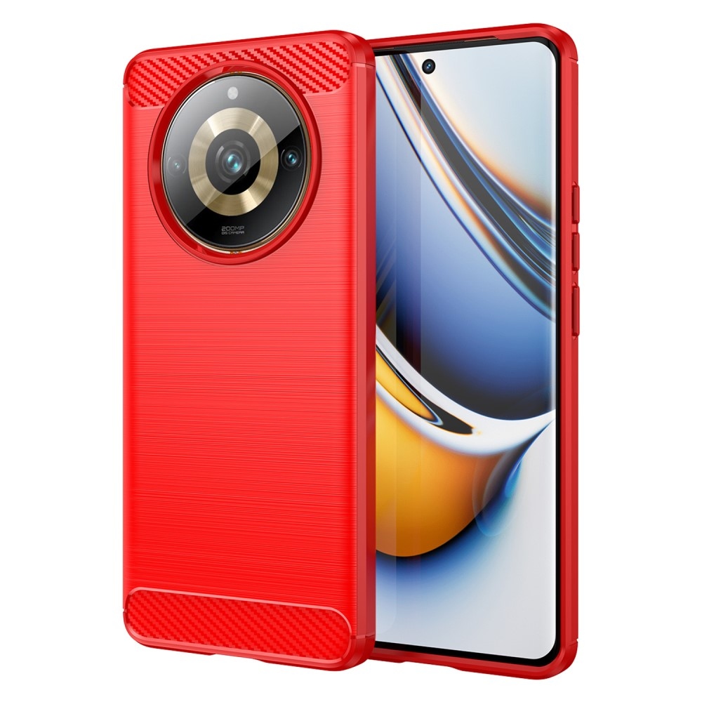 Szénálló zselés tok a Realme 11 Pro 5G/11 Pro+ 5G készülékhez - piros
