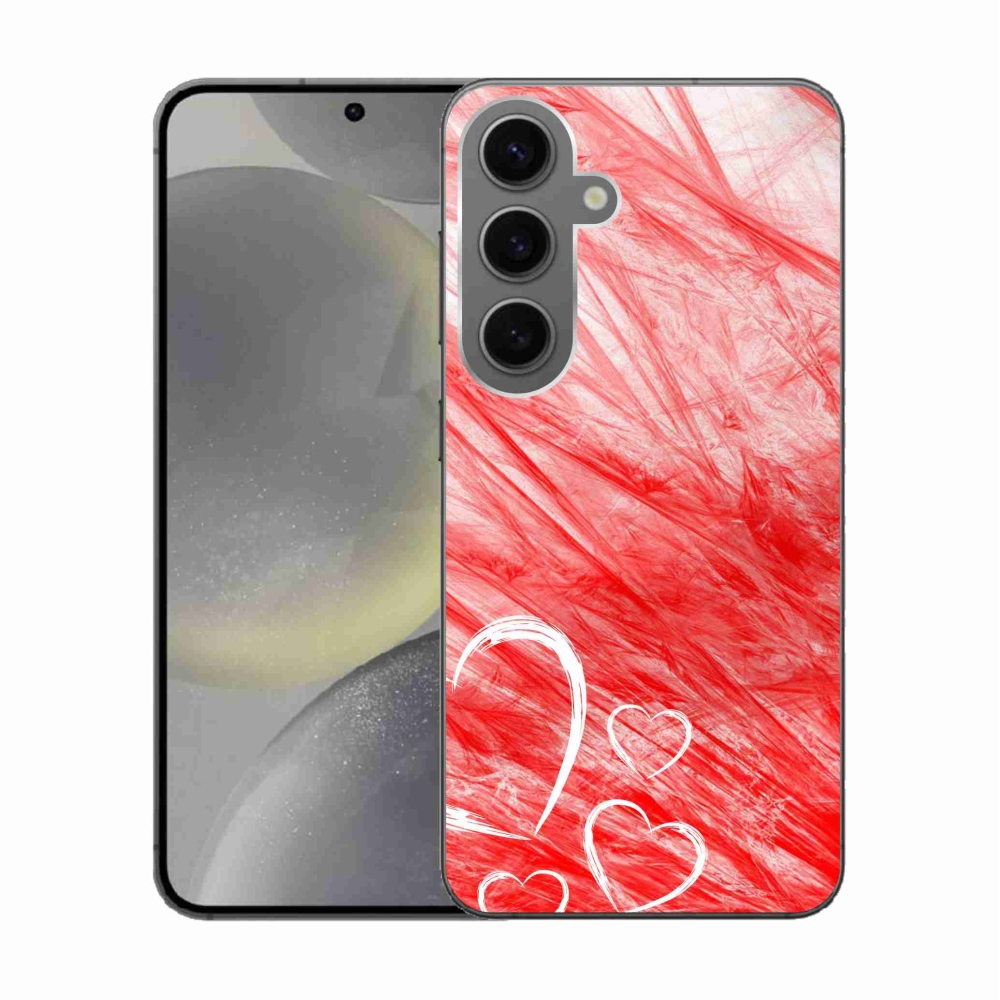 Gél védőhuzat mmCase Samsung Galaxy S24 készülékhez - szív