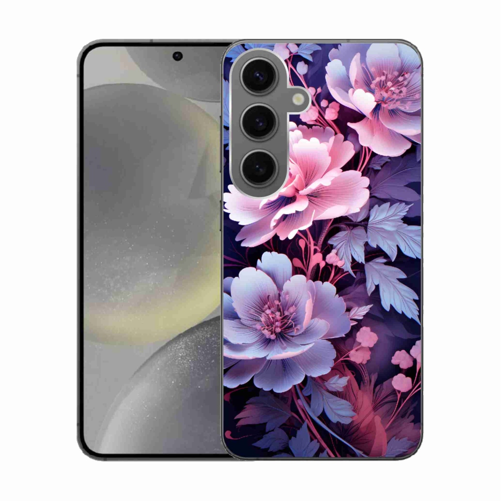 Gél védőhuzat mmCase Samsung Galaxy S24 - virágok 11