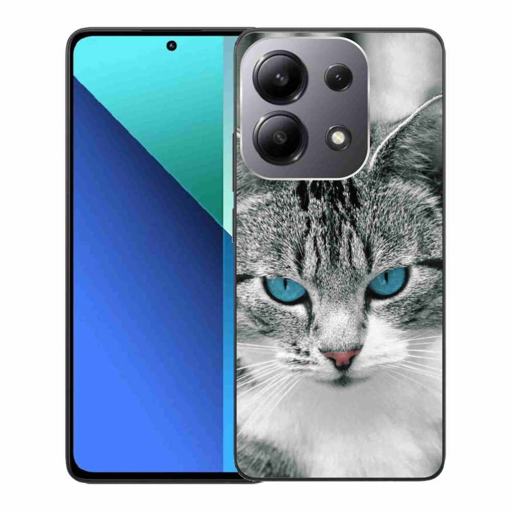 Gél borító mmCase a Xiaomi Redmi Note 13-hoz - cat view 1