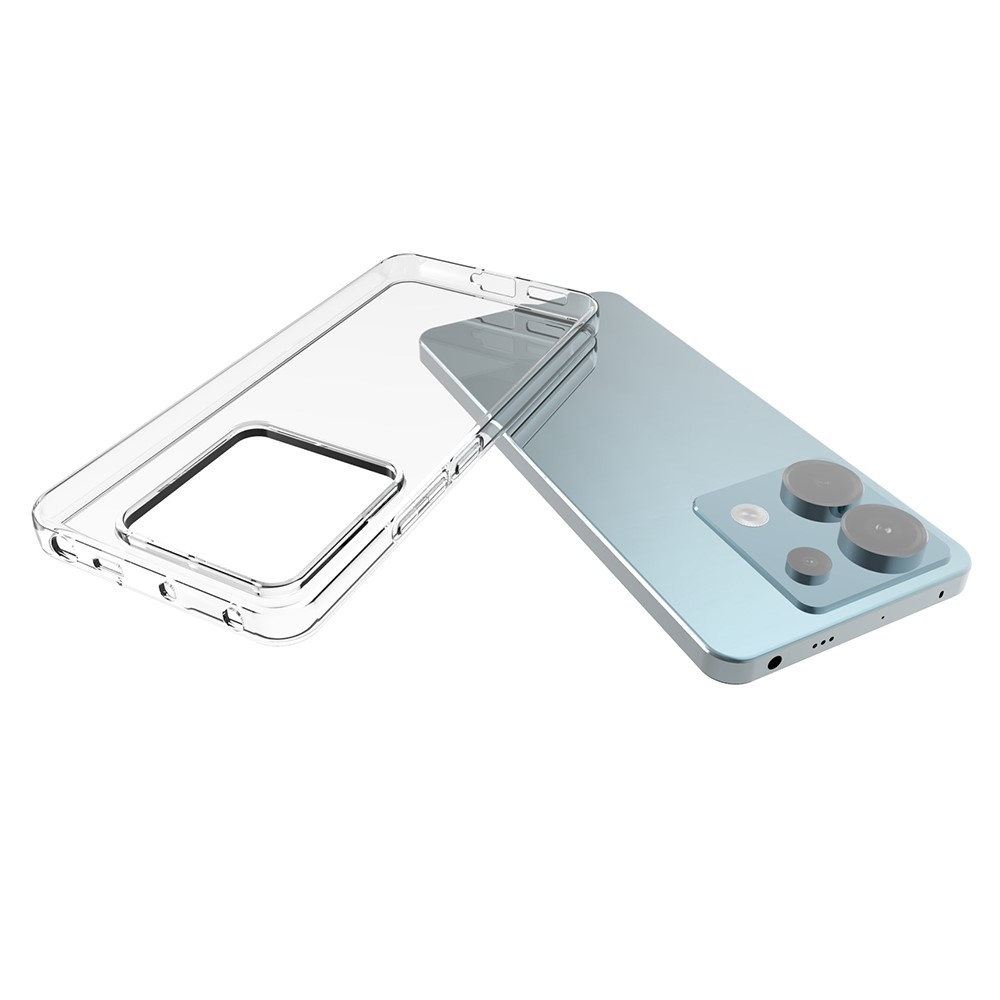 Átlátszó zselés tok Xiaomi Redmi Note 13 Pro 5G/Poco X6 5G - átlátszó