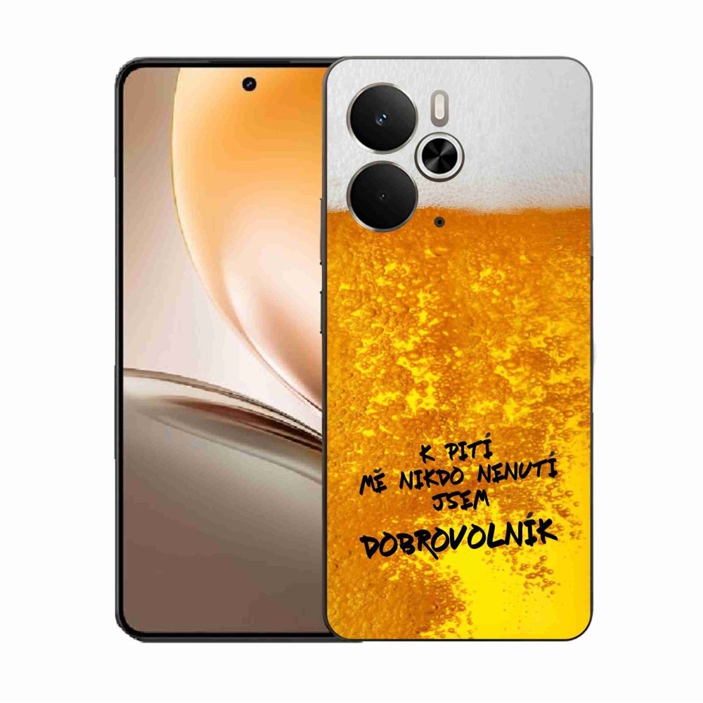 Gél borítás mmCase a Realme 14 5G számára - sör motívum 4