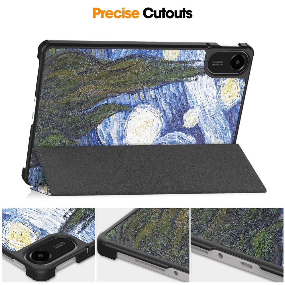 Patte Smart Closing Case for Xiaomi Redmi Pad 2 - Olajfestmény