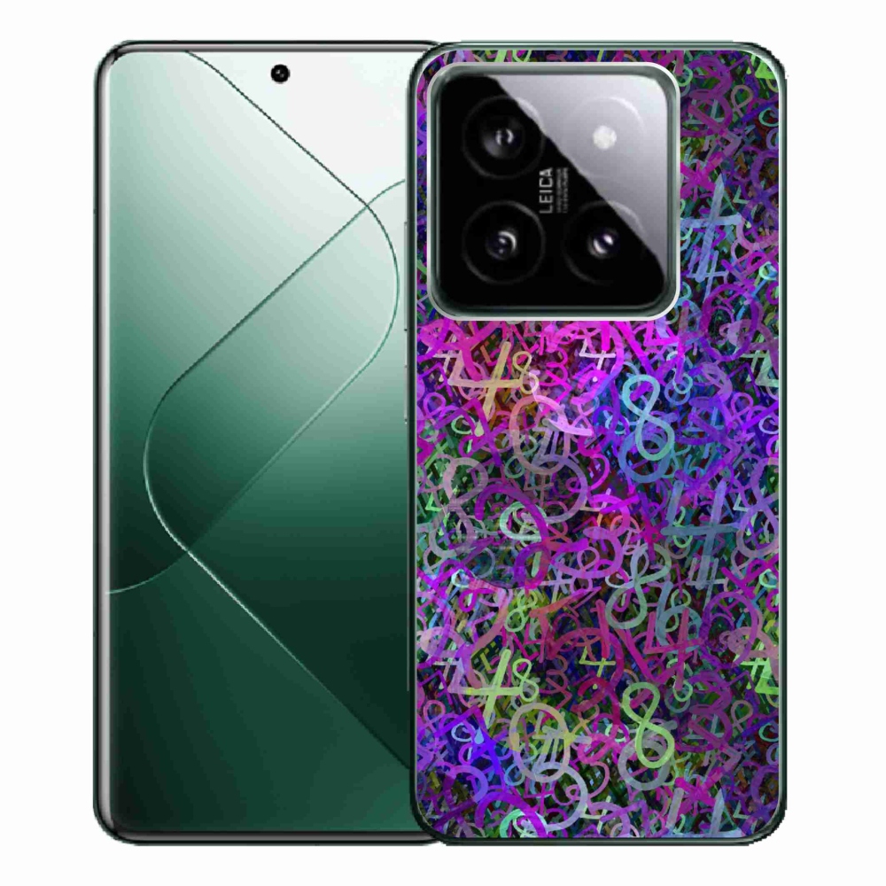 Gél borítás mmCase a Xiaomi 14 Pro számára - absztrakt motívum 25