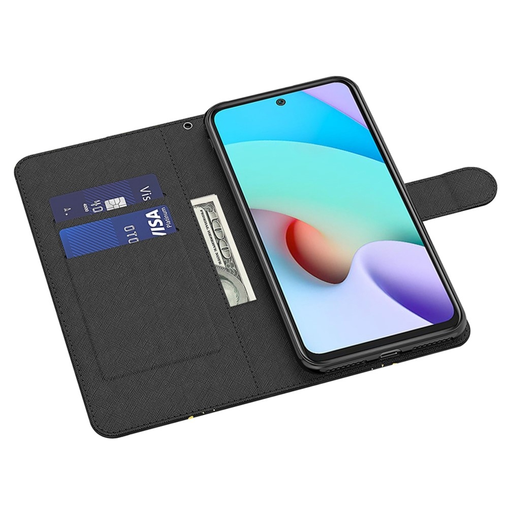 Nyomtatott könyv tok a Xiaomi Redmi Note 13-hoz - panda a bambuszon