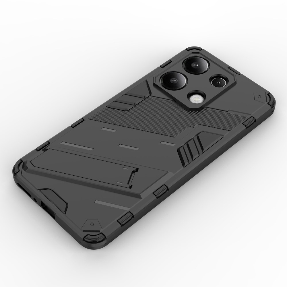 Tartós borítás Xiaomi Redmi Note 13-hoz - fekete