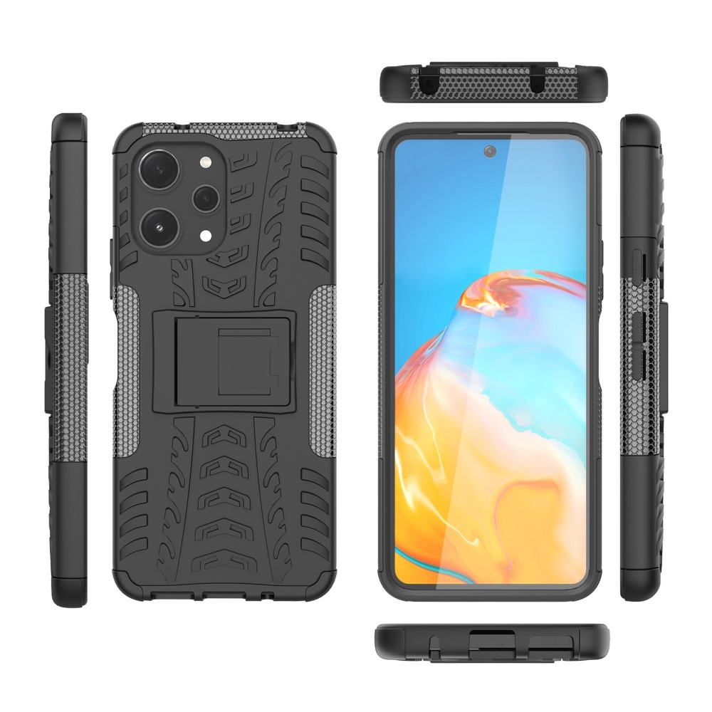 Kick tartós borítás Xiaomi Redmi 12 4G/5G készülékhez - fekete