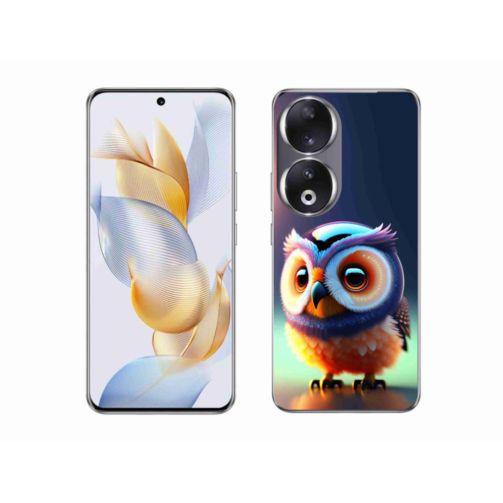 Zselés borító mmCase a Honor 90-hez - bagoly