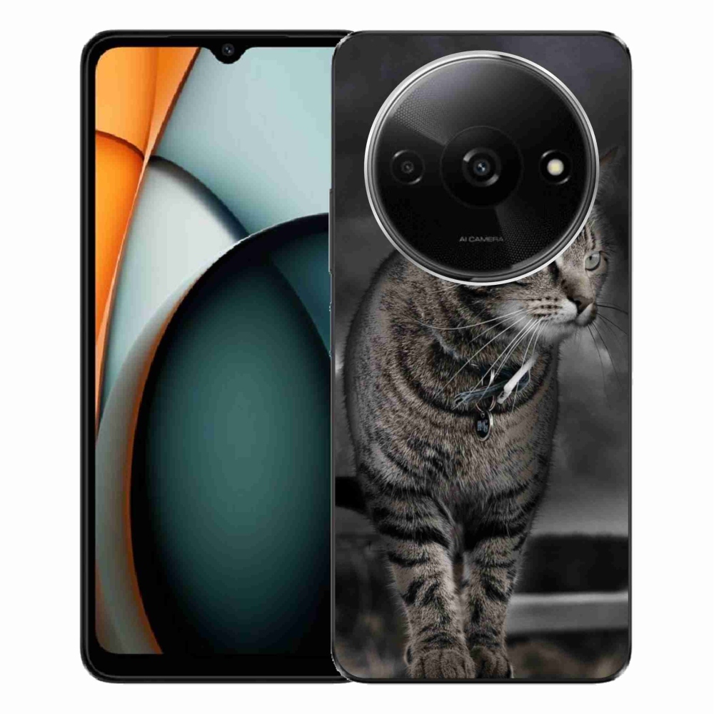 Gél borítás mmCase a Xiaomi Redmi A3-hoz - macska