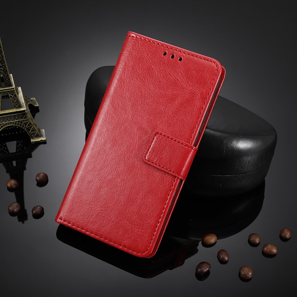 Őrült könyv tok a Vivo V50 5G-hez - piros