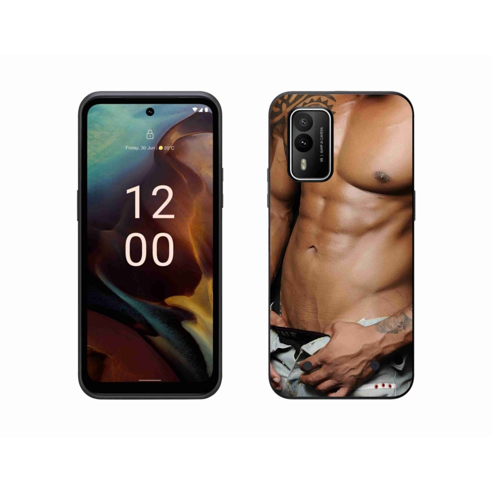 Gél borítás mmCase a Nokia XR21 készülékhez - szexi férfi