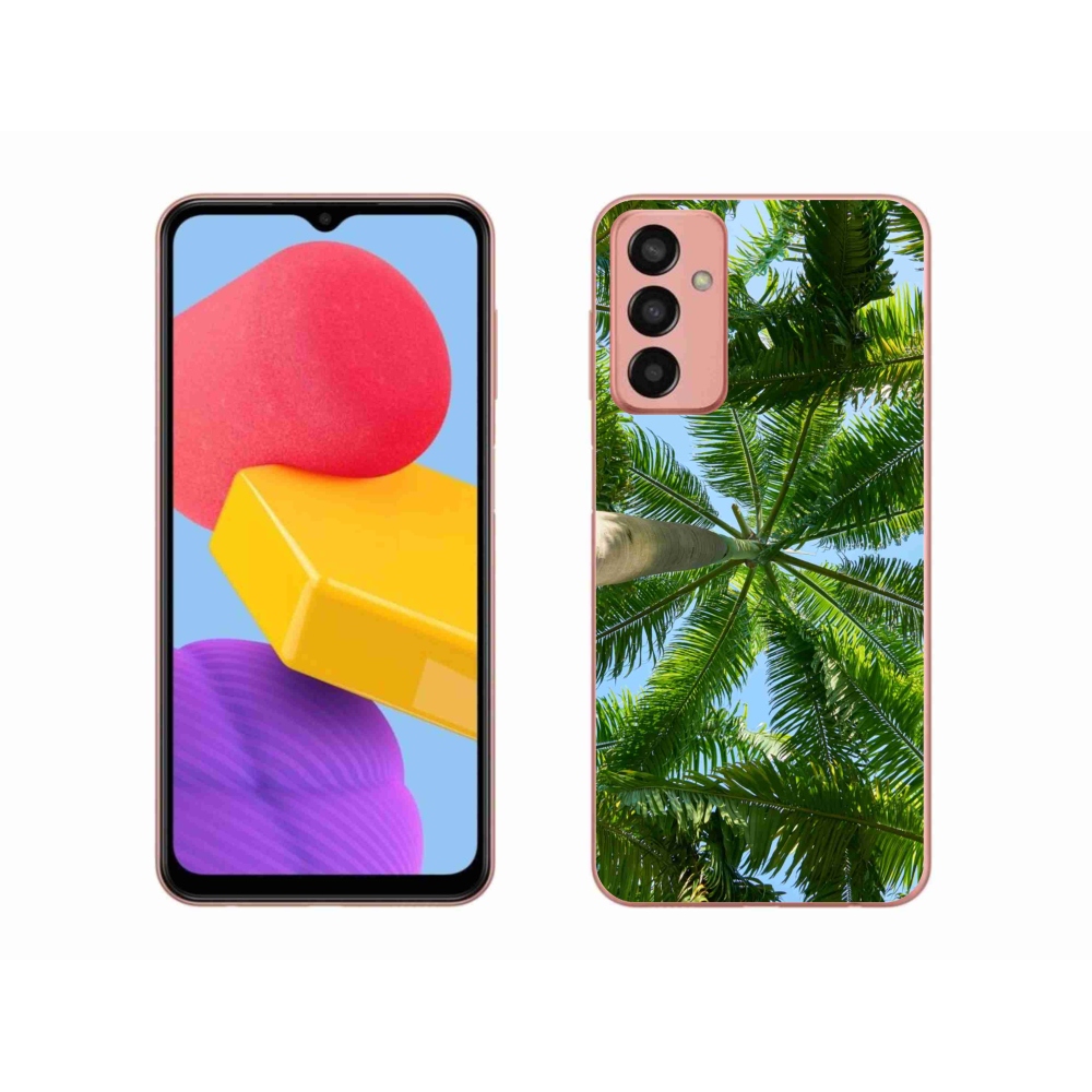 Gél borítás mmCase Samsung Galaxy M13 készülékhez - pálmafa