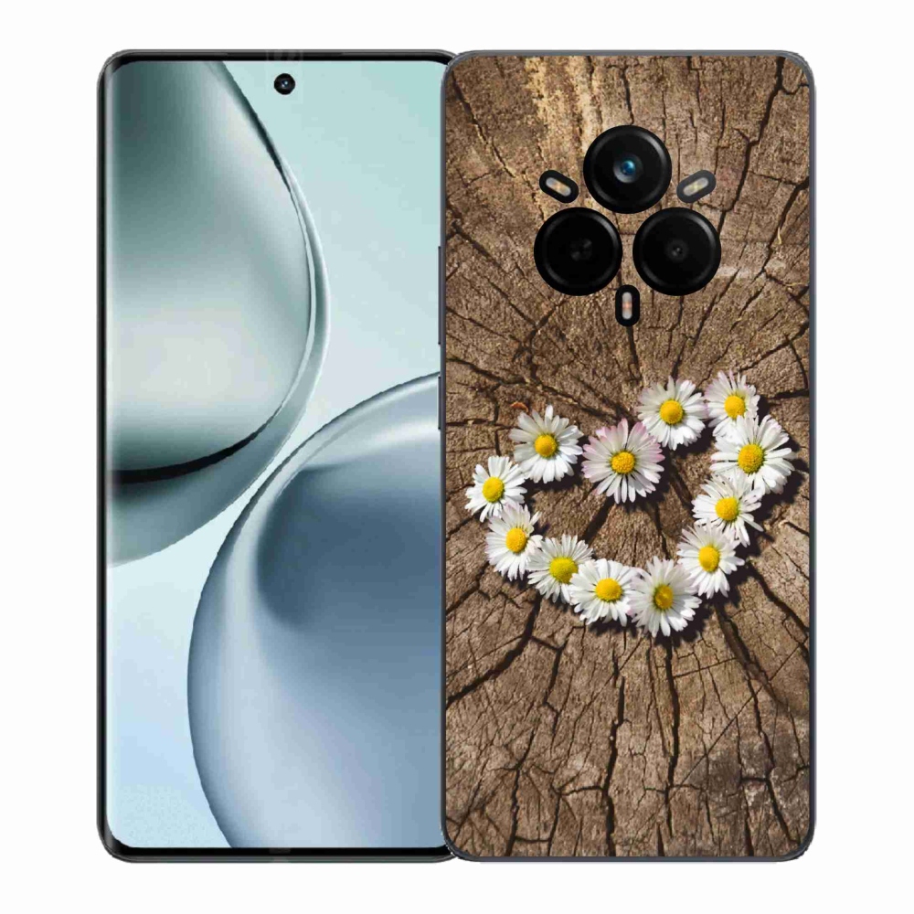 Gél borítás mmCase a Realme 14 Pro 5G készülékhez - Százszorszép szív