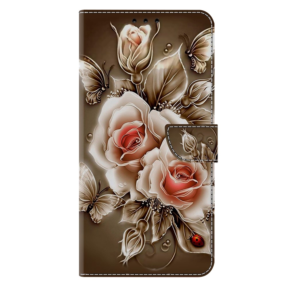 Firmly book tok Samsung Galaxy A17 5G/A26 5G - barna rózsa