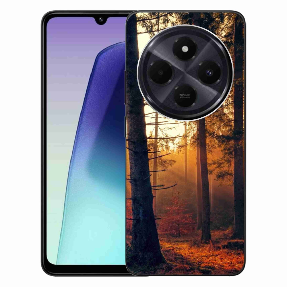 Gél tok mmCase a Xiaomi Redmi 14C/Poco C75-hez - erdő