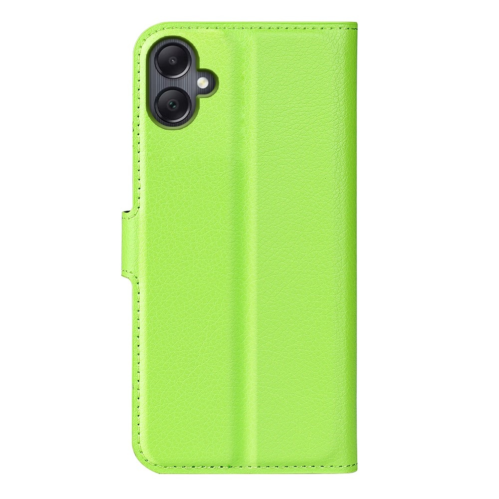 Litchi könyv tok Samsung Galaxy A06 4G - zöld