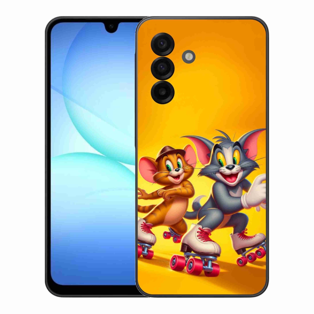 Gél borítás mmCase Samsung Galaxy A17 5G készülékhez - tom and jerry