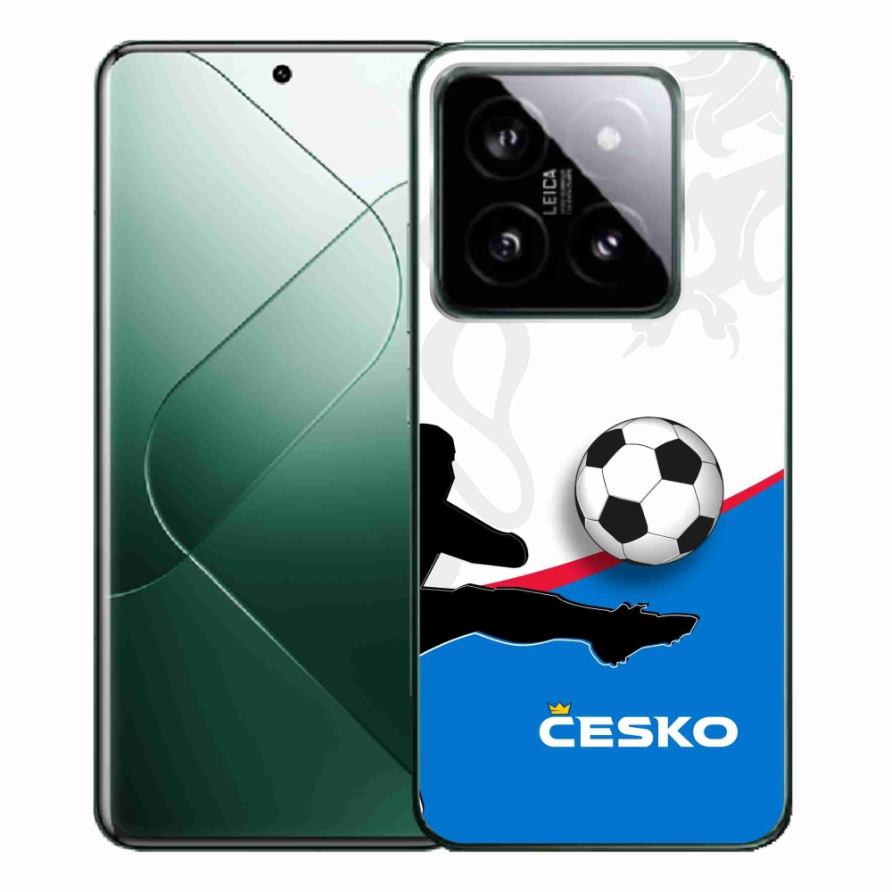 Gél borítás mmCase a Xiaomi 14 Pro-hoz - futball Csehország 3