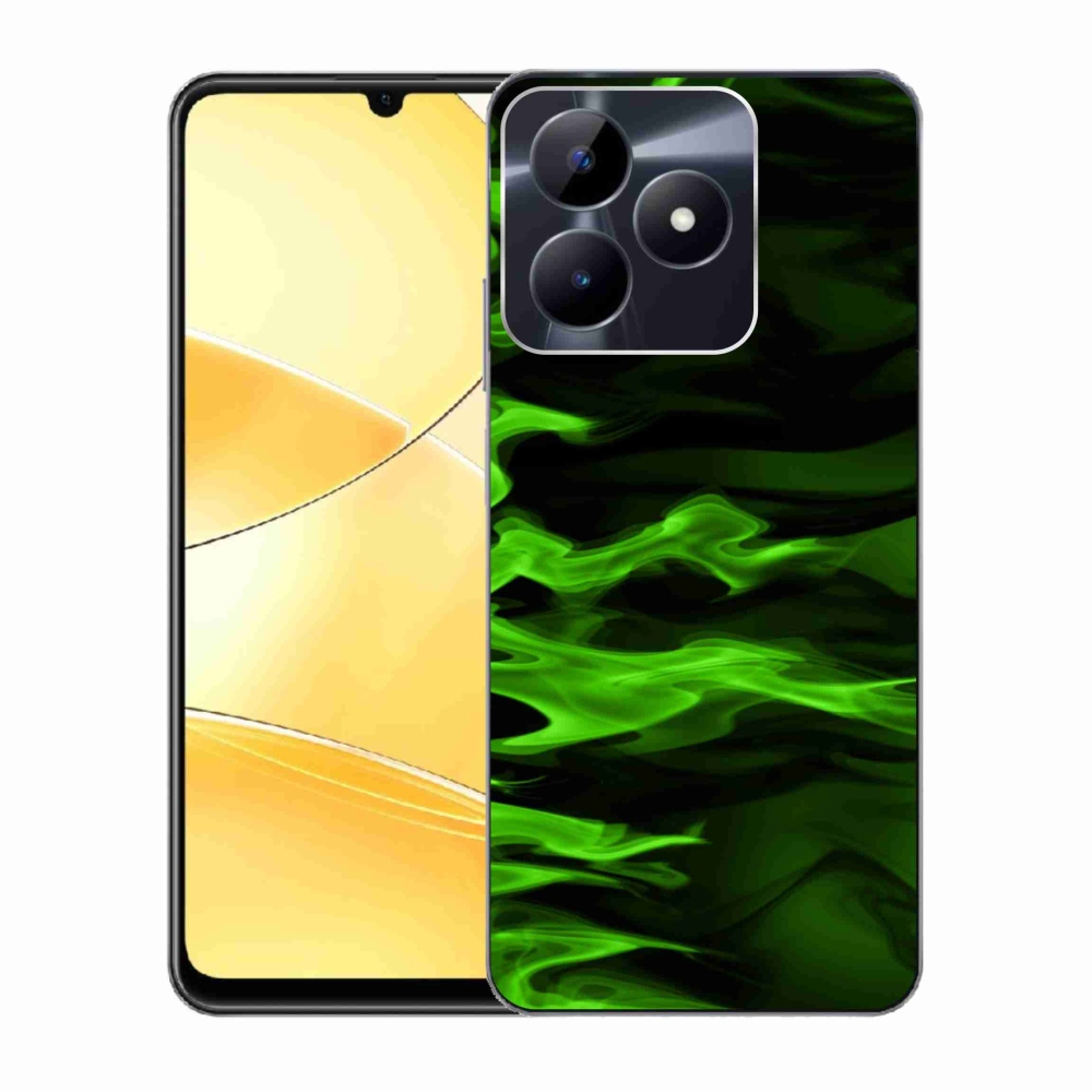 Zselés tok mmCase a Realme C51/C53 készülékhez - absztrakt minta 10