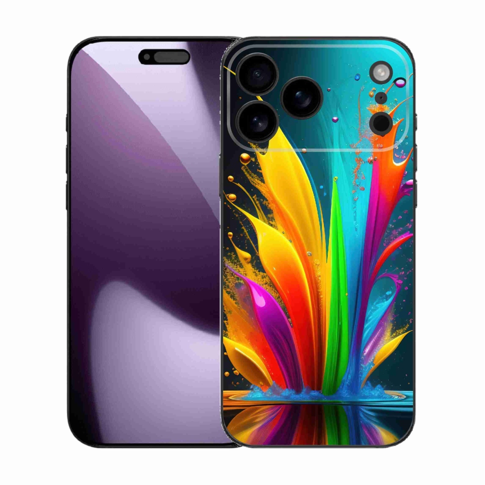 Gél borítás mmCase iPhone 17 Pro Max készülékhez - absztrakt motívum 1