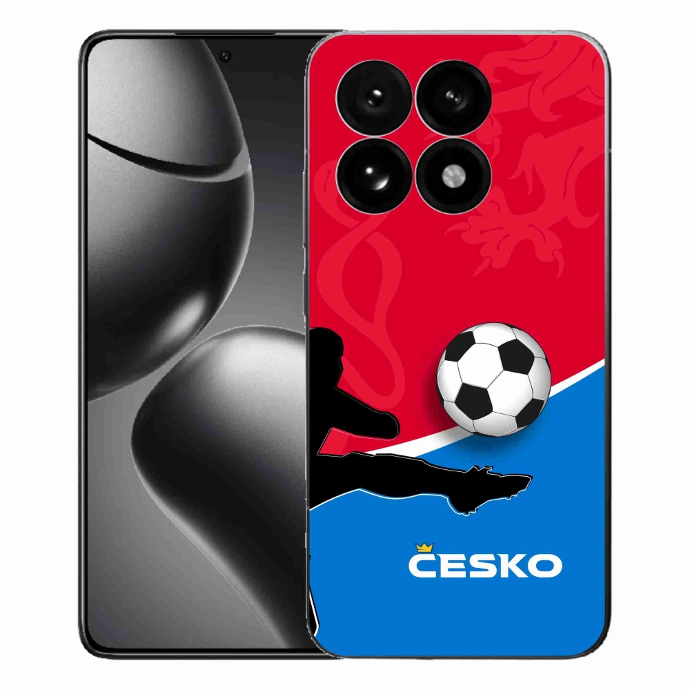 Gél borítás mmCase a Xiaomi 15T-hez - futball Csehország 2